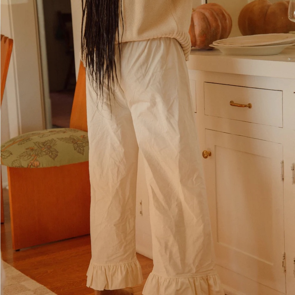 SONDERHAUS- boxer pant, cream